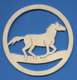 Fensterbild "Pferd" klein